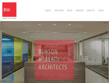 Tablet Screenshot of bensonhlavaty.com